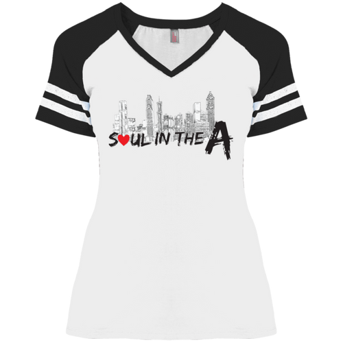 Soul in the A Ladies' Game V-Neck T-Shirt
