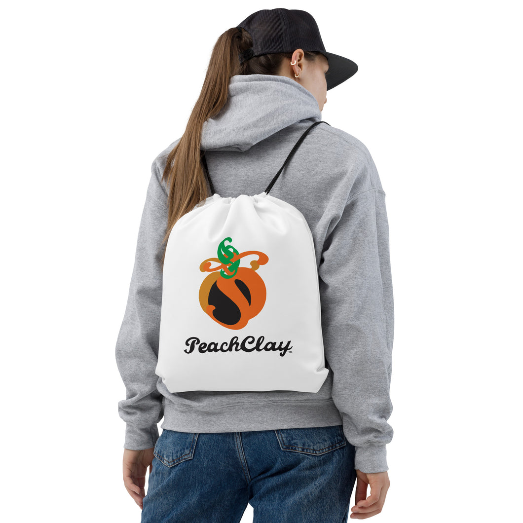 PeachClay Drawstring bag