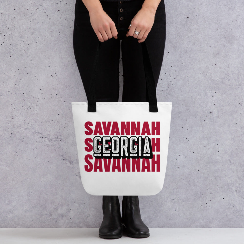 Savannah, GA Tote bag