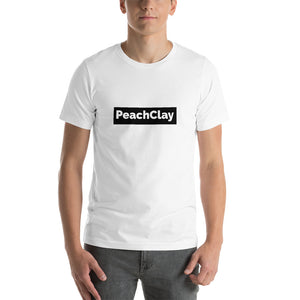 PeachClay Tee - Short-Sleeve Unisex T-Shirt - Pick a color (White, Red or Grey)