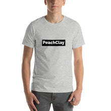 Load image into Gallery viewer, PeachClay Tee - Short-Sleeve Unisex T-Shirt - Pick a color (White, Red or Grey)