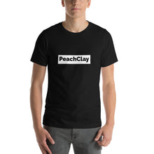 Load image into Gallery viewer, PeachClay Tee - Short-Sleeve Unisex T-Shirt - Pick Black or Dark Grey