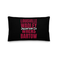 Load image into Gallery viewer, Jefferson County, GA Pride Premium Pillow - Select a Size