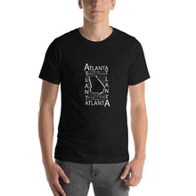 Load image into Gallery viewer, Atlanta,GA - Unisex Short-Sleeve Unisex T-Shirt - Pick a Color (black, red, green, blue)