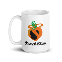 Load image into Gallery viewer, PeachClay Logo Mug Choose 11oz or 15oz