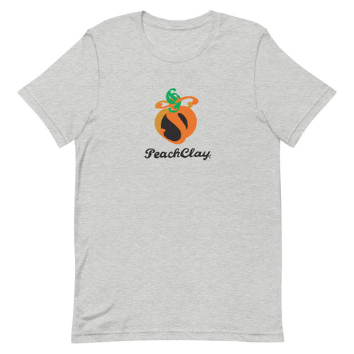 PeachClay Logo Short-Sleeve Unisex T-Shirt