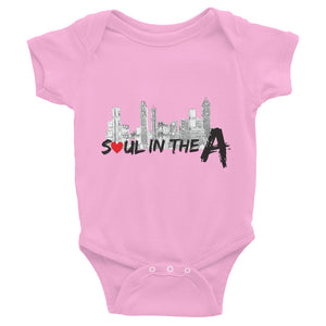 Soul in the A - Infant Bodysuit - Choose Grey, pink or white