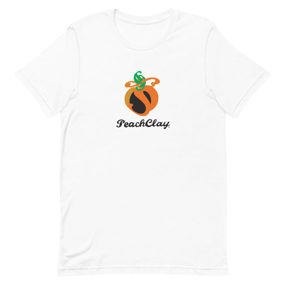 PeachClay Logo Short-Sleeve Unisex T-Shirt