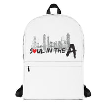 Load image into Gallery viewer, Soul in the A Backpack - White
