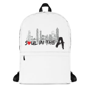 Soul in the A Backpack - White