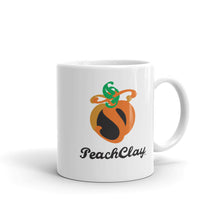 Load image into Gallery viewer, PeachClay Logo Mug Choose 11oz or 15oz