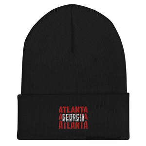 Atlanta, GA Cuffed Beanie