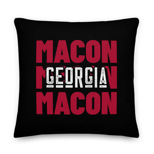 Macon, GA Premium Pillow
