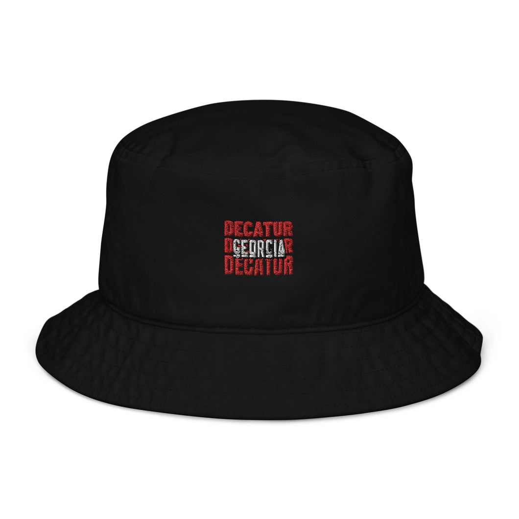 Decatur, GA Organic bucket hat - Pick a Color
