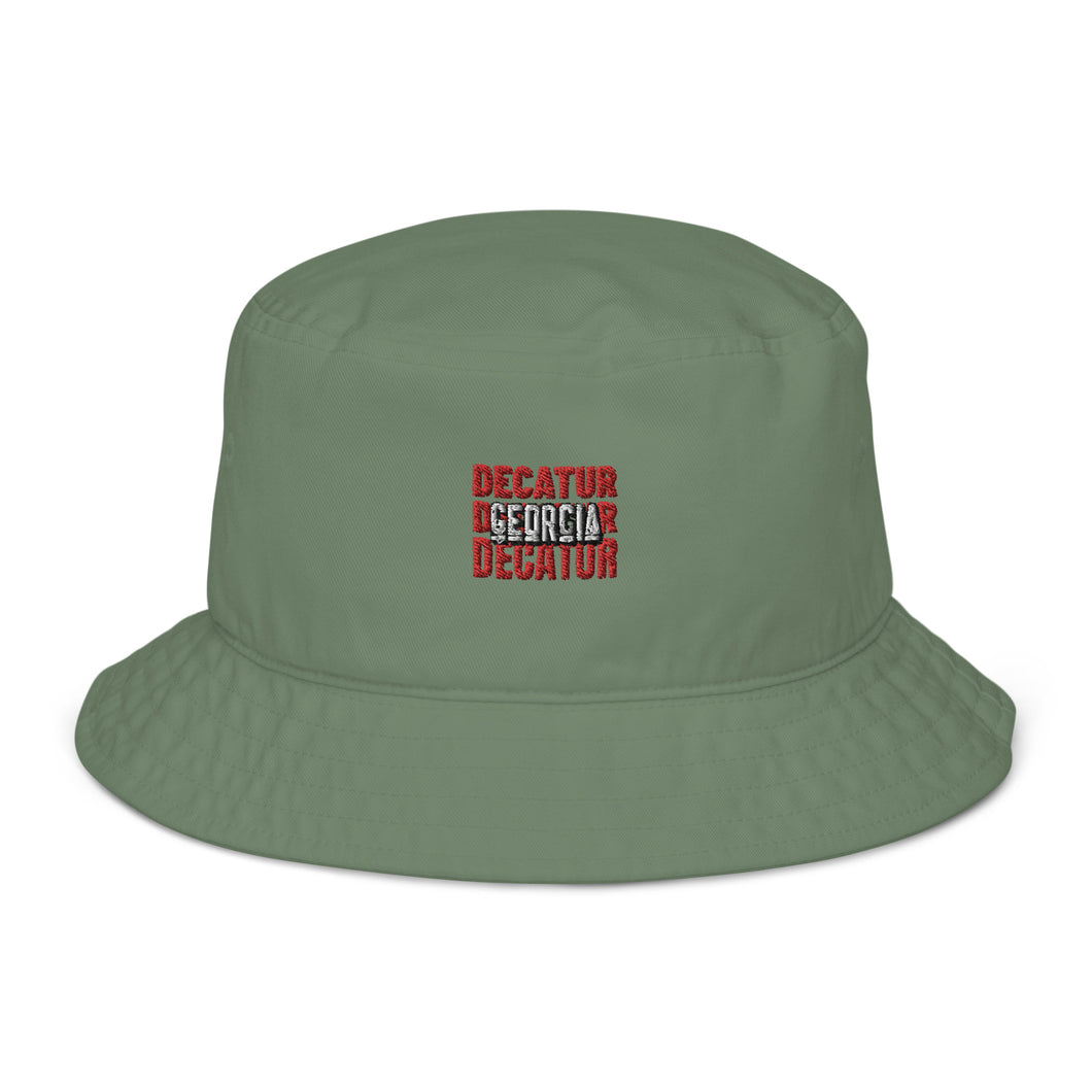 Decatur, GA Organic bucket hat - Pick a Color