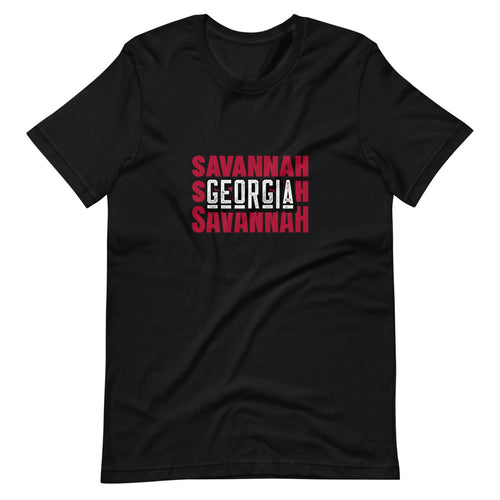 Savannah, GA Hometown Pride Gender Neutral T-Shirt